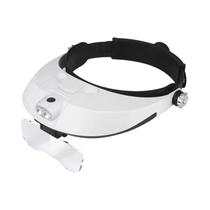 Lupa montada na cabeça LED Lupa de cabeça Lupas dentárias com faixa de cabeça com estilo leve