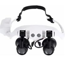 Lupa Óculos 4 lentes Profissionais para Ouvires Eletrônica