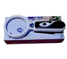 Lupa Para Leitura Lente Forte Com Luz Led a Pilha AAA