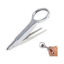 Lupa Portátil De Metal De 25mm Com Pinça Para Relógios, Joias, Artesanato E Leitura Lupa Portátil De Metal De 25mm Com Pinça Para Relógios, Joias, Artesanato E Leitura