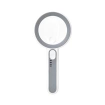 Lupa Portátil Recarregável com 3 Modos de Iluminação LED - Ideal para Leitura e Reparo Lupa Portátil Recarregável com 3 Modos de Iluminação LED - Ideal para Leitura e Reparo