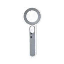 Lupa Portátil Recarregável com 3 Modos de Iluminação LED - Ideal para Leitura e Reparo Lupa Portátil Recarregável com 3 Modos de Iluminação LED - Ideal para Leitura e Reparo