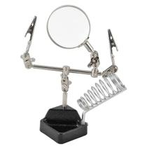 Lupa Profissional com Suporte e Pinças Ajustáveis 0AD Eda Lupa Profissional com Suporte e Pinças Ajustáveis 0AD Eda