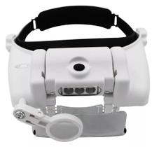 Lupa Profissional Mg81000G Vuemax Com Pala E 3 Leds 5 Lentes Lupa Profissional Mg81000G Vuemax Com Pala E 3 Leds 5 Lentes
