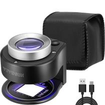 Lupa Recargable VIVOSUN 30X con Luz LED UV Lupa Recargable VIVOSUN 30X con Luz LED UV
