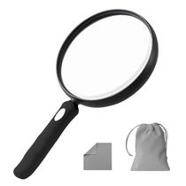 Lupa SKGXMAGN 10X com lente antirreflexo de 13 cm Lupa SKGXMAGN 10X com lente antirreflexo de 13 cm
