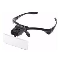 Lupa tipo óculos c 5 lentes aumento bmax 9892b Lupa tipo óculos c 5 lentes aumento bmax 9892b