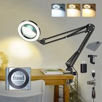 Lupa VUEJIC 10X com luz e braçadeira 72 LEDs Lupa VUEJIC 10X com luz e braçadeira 72 LEDs
