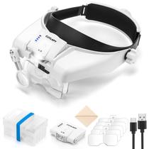 Lupas COYLAPY com luz de ampliação de 1x - 14x Lupas COYLAPY com luz de ampliação de 1x - 14x