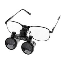 Lupas NSKI DY-104 3.5X com ampliação de 420 mm de distância de trabalho