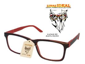 Lupas para Leitura IDEAL Grau 3.00 + Lenço para limpeza