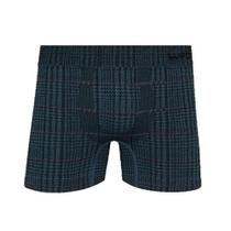 Lupo Cueca Boxer Microfibra Sem Costura Azul