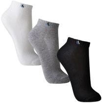 Lupo Meia 3225 Kit 3 Pares Cano Curto Unissex Lupo Meia 3225 Kit 3 Pares Cano Curto Unissex