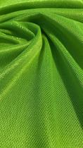 Lurex lamê metalizado na cor verde lima
