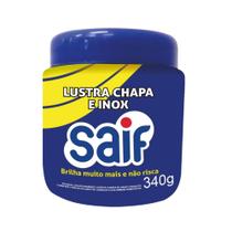 Lustra chapa inox saif 340g