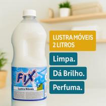 Lustra Moveis 2 Litros LImpa Protege Madeira Hidrata Couro