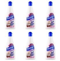 Lustra Móveis Poliflor Lavanda - Kit/c 6 unids de 200ml cada
