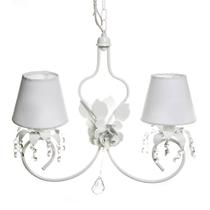 Lustre 2L Imperial Branco Quarto Bebê Infantil Menina Menino