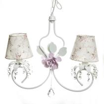 Lustre 2L Imperial RosaLustre 2L Imperial Rosa Quarto Bebê Infantil Menina