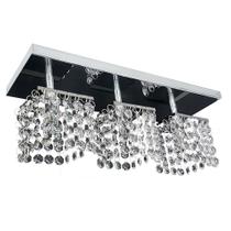 Lustre 3 cubos inox pedras cristais K 9 Salas , Quartos Lustre 3 cubos inox pedras cristais K 9 Salas , Quartos