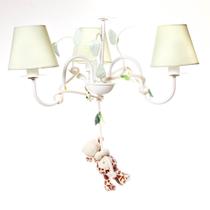 Lustre 3L Floresta Girafa Quarto Bebê Infantil Menina Menino Lustre 3L Floresta Girafa Quarto Bebê Infantil Menina Menino
