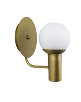 Lustre Arandela Bola Globo 12cm Dourado 155 Lustre Arandela Bola Globo 12cm Dourado 155