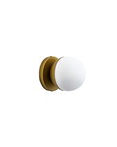 Lustre Arandela Bola Globo 12cm Dourado Fosco 231 Lustre Arandela Bola Globo 12cm Dourado Fosco 231