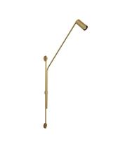 Lustre Arandela Coluna Tubo Cilindro Articulada Ligação Direta Dourado 703