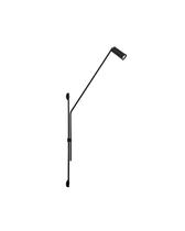 Lustre Arandela Coluna Tubo Cilindro Articulada Ligação Direta Preto 703