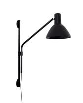 Lustre Arandela Cone Retro Articulada Preto 154