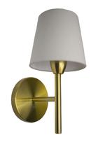 Lustre Arandela Cúpula Cone Dourado Escovado 213