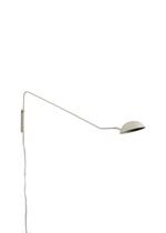Lustre Arandela Dome Articulada Industrial 90cm Branco Off White 177 Lustre Arandela Dome Articulada Industrial 90cm Branco Off White 177