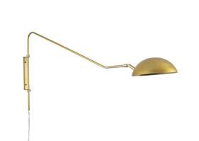 Lustre Arandela Dome Articulada Industrial 90cm Dourado 177