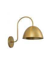 Lustre Arandela Ombrello Cúpula Retro Industrial Dourado 712