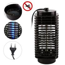 Lustre Armadilha Mata Mosquito Pega Inseto Led Luz Choque Elétrico BIVOLT