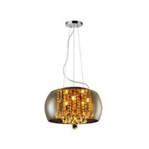 Lustre Avant Wessex 5 G9 400mm Ambar Translucido Lustre Avant Wessex 5 G9 400mm Ambar Translucido