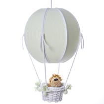 Lustre Balão Bolinha Verde Floresta Quarto Bebê Infantil Lustre Balão Bolinha Verde Floresta Quarto Bebê Infantil