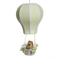 Lustre Balão Cintura Floresta Verde Quarto Bebê Infantil