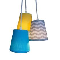 Lustre Bebê Chevron Crie Casa Colorido