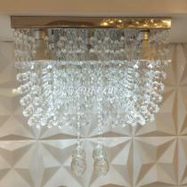 Lustre Belíssimo P/ Sala De Estar/jantar C/ Esferas De 40mm