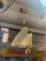 Lustre Borboleta Mini De Teto Design Criativo Luz Led Lustre Borboleta Mini De Teto Design Criativo Luz Led