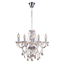 Lustre Candelabro Cristal Legítimo France Nice 5 Braços E14 Lustre Candelabro Cristal Legítimo France Nice 5 Braços E14