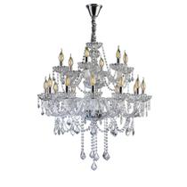 Lustre Candelabro Cristal Legítimo Maria Tereza Nice 18