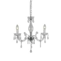 Lustre Candelabro Treviso 3xE14 Transparente LLUM