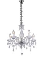 Lustre Candelabro Treviso 5xE14 Transparente LLUM