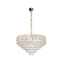Lustre Clássico Bronze Cristal K9 Ø60cm Lustre Clássico Bronze Cristal K9 Ø60cm