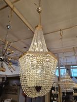 Lustre Classico Menor Cristais Em Camadas Estilo Véu Luxo Al