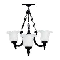 Lustre Colonial de Teto Atlanta com Corrente em Alumínio Lustre Colonial de Teto Atlanta com Corrente em Alumínio