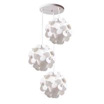 Lustre Com 3 Pendentes Flower Lustre Com 3 Pendentes Flower