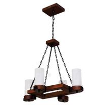 Lustre Country 1204E Luminária Rústica 4 Lâmpadas Luminárias Müller Lustre Country 1204E Luminária Rústica 4 Lâmpadas Luminárias Müller